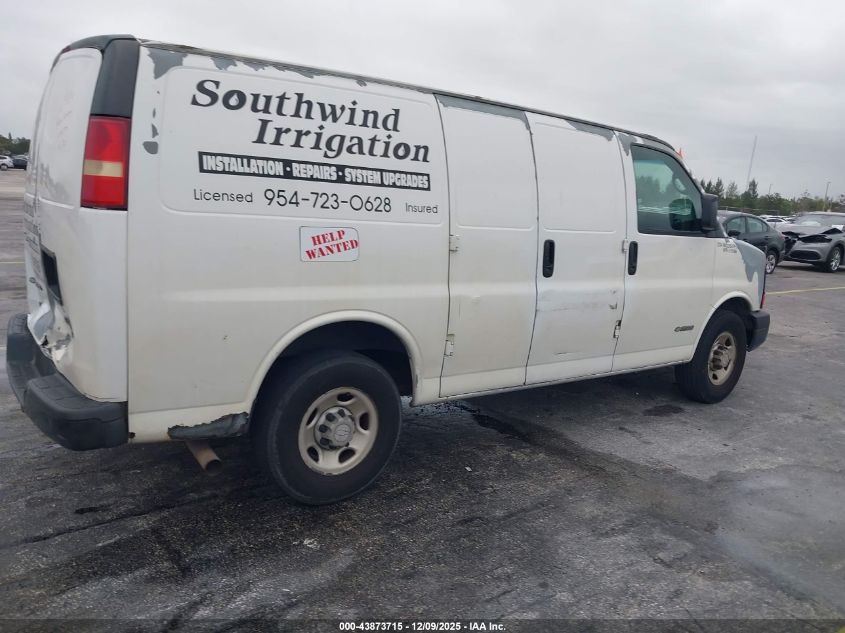 2006 Chevrolet Express Work Van VIN: 1GCGG25V861156977 Lot: 43873715