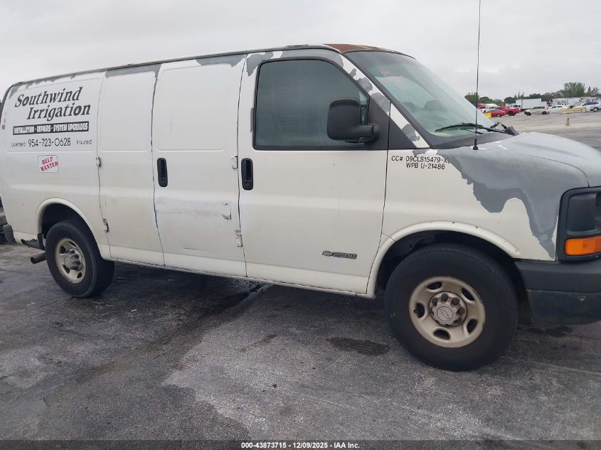 2006 Chevrolet Express Work Van VIN: 1GCGG25V861156977 Lot: 43873715