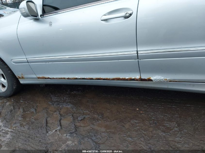 2006 Mercedes-Benz C 280 Luxury 4Matic VIN: WDBRF92H96F795003 Lot: 43873716