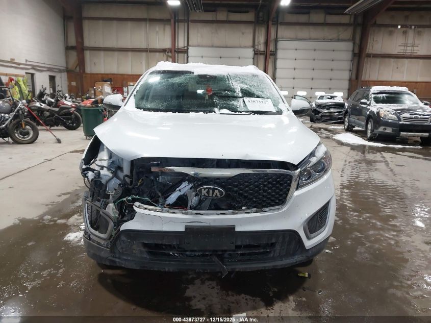 2018 Kia Sorento 2.4L Lx VIN: 5XYPGDA38JG347355 Lot: 43873727