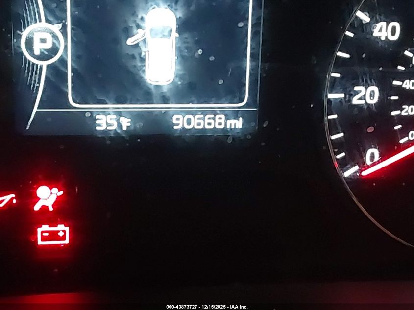 2018 Kia Sorento 2.4L Lx VIN: 5XYPGDA38JG347355 Lot: 43873727