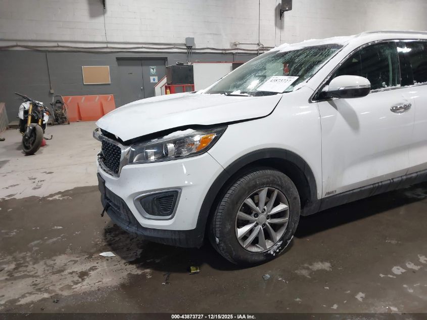 2018 Kia Sorento 2.4L Lx VIN: 5XYPGDA38JG347355 Lot: 43873727