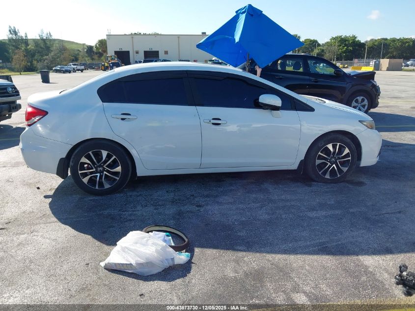 2015 Honda Civic Ex VIN: 19XFB2F84FE015369 Lot: 43873730