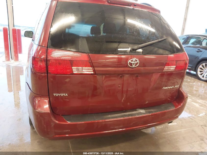 2004 Toyota Sienna Xle VIN: 5TDZA22C84S184226 Lot: 43873736