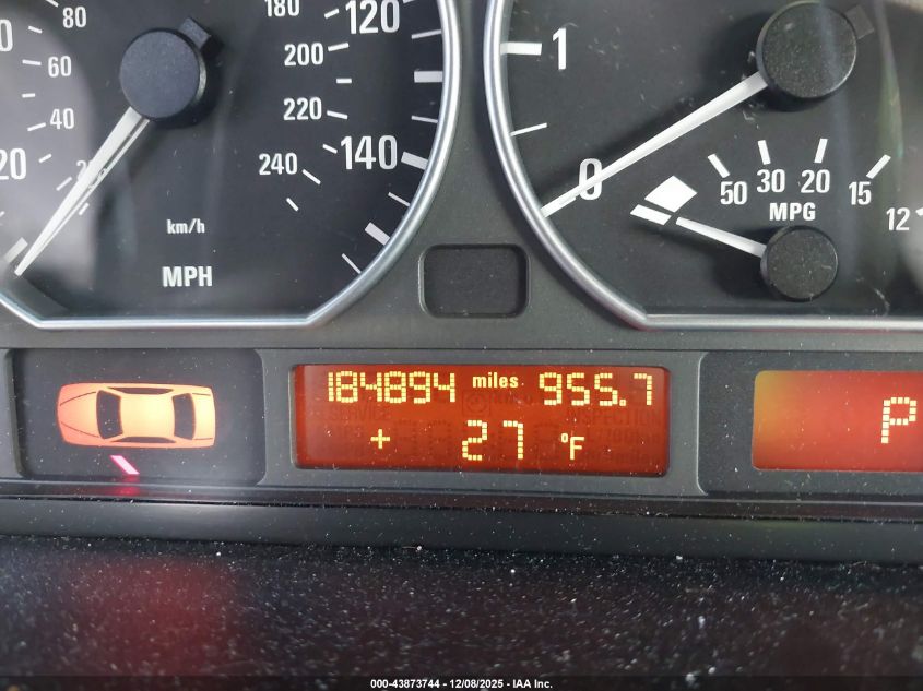 2005 BMW 330Xi VIN: WBAEW53415PN40047 Lot: 43873744