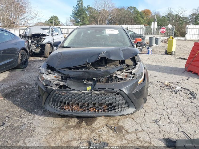 2021 Toyota Corolla Le VIN: 5YFEPMAE5MP186200 Lot: 43873746