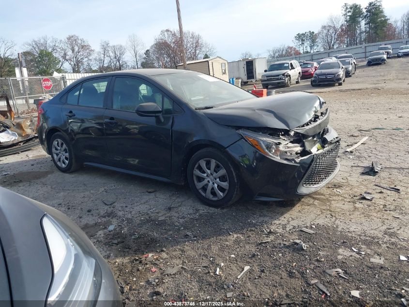 2021 Toyota Corolla Le VIN: 5YFEPMAE5MP186200 Lot: 43873746