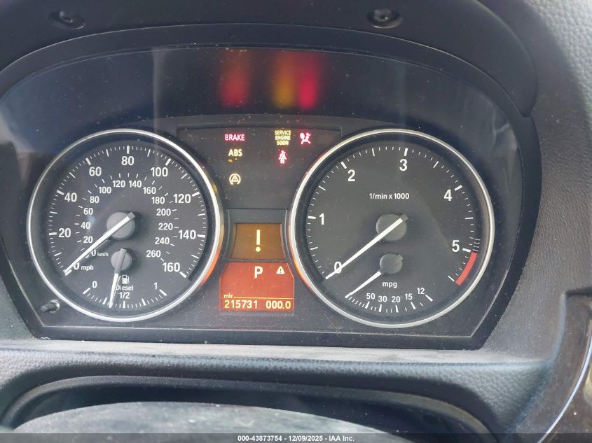 2010 BMW 335D VIN: WBAPN7C59AA266769 Lot: 43873754