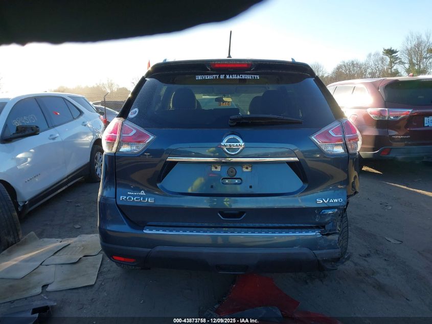 2014 Nissan Rogue Sv VIN: 5N1AT2MK3EC808590 Lot: 43873758