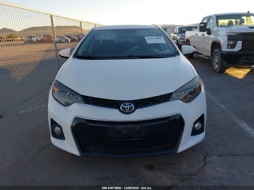 2014 Toyota Corolla S VIN: 5YFBURHE6EP143193 Lot: 43873800