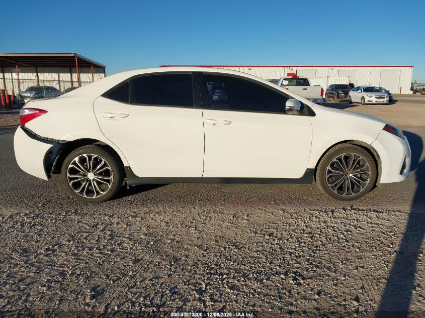 2014 Toyota Corolla S VIN: 5YFBURHE6EP143193 Lot: 43873800