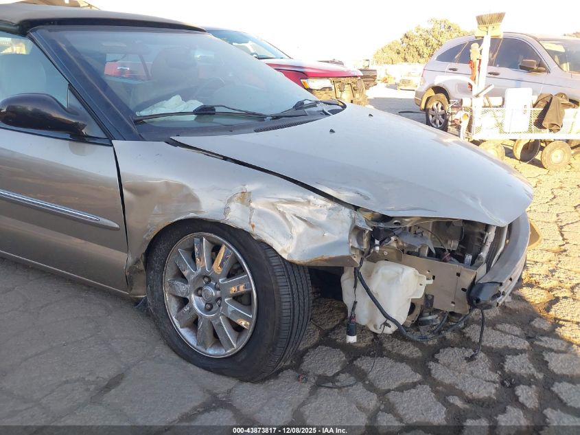 2004 Chrysler Sebring Limited VIN: 1C3EL65R74N391975 Lot: 43873817
