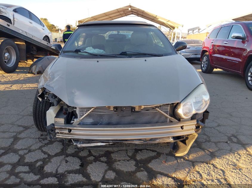 2004 Chrysler Sebring Limited VIN: 1C3EL65R74N391975 Lot: 43873817