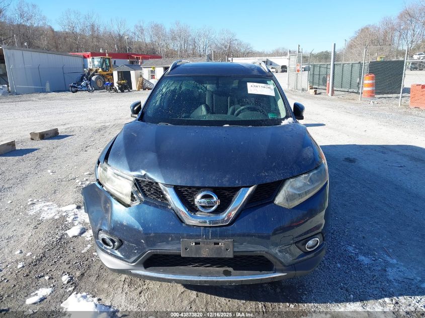 2015 Nissan Rogue Sl VIN: 5N1AT2MV8FC772956 Lot: 43873820