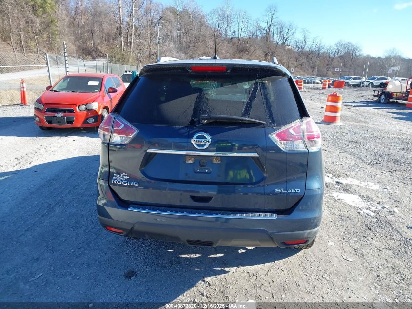 2015 Nissan Rogue Sl VIN: 5N1AT2MV8FC772956 Lot: 43873820