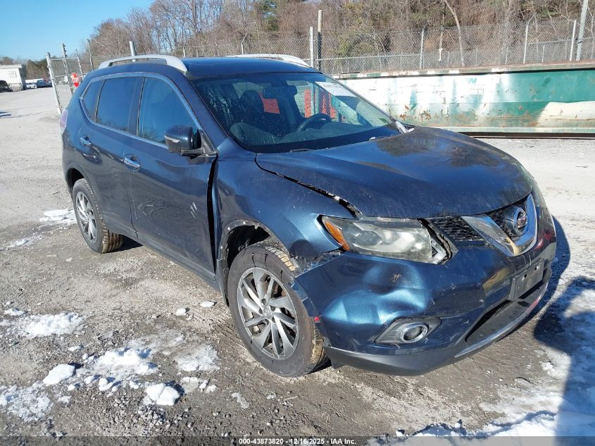 2015 Nissan Rogue Sl VIN: 5N1AT2MV8FC772956 Lot: 43873820