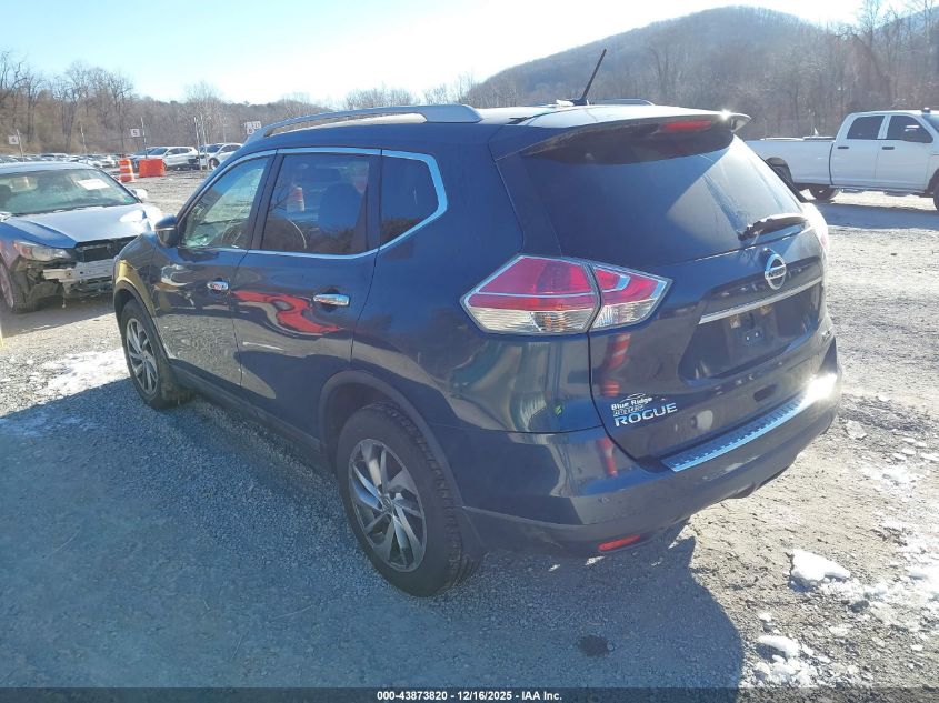 2015 Nissan Rogue Sl VIN: 5N1AT2MV8FC772956 Lot: 43873820