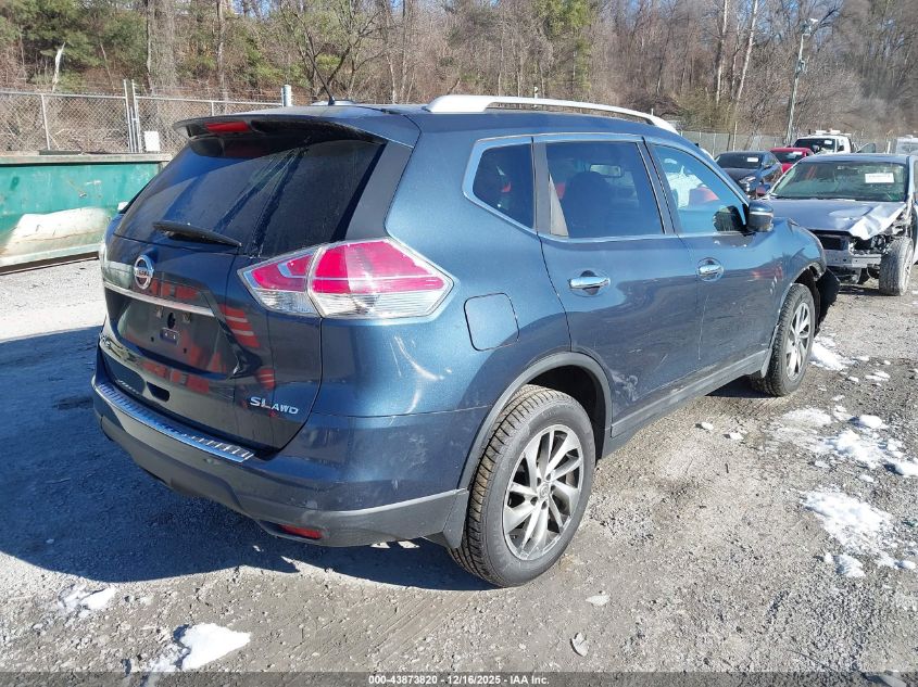 2015 Nissan Rogue Sl VIN: 5N1AT2MV8FC772956 Lot: 43873820