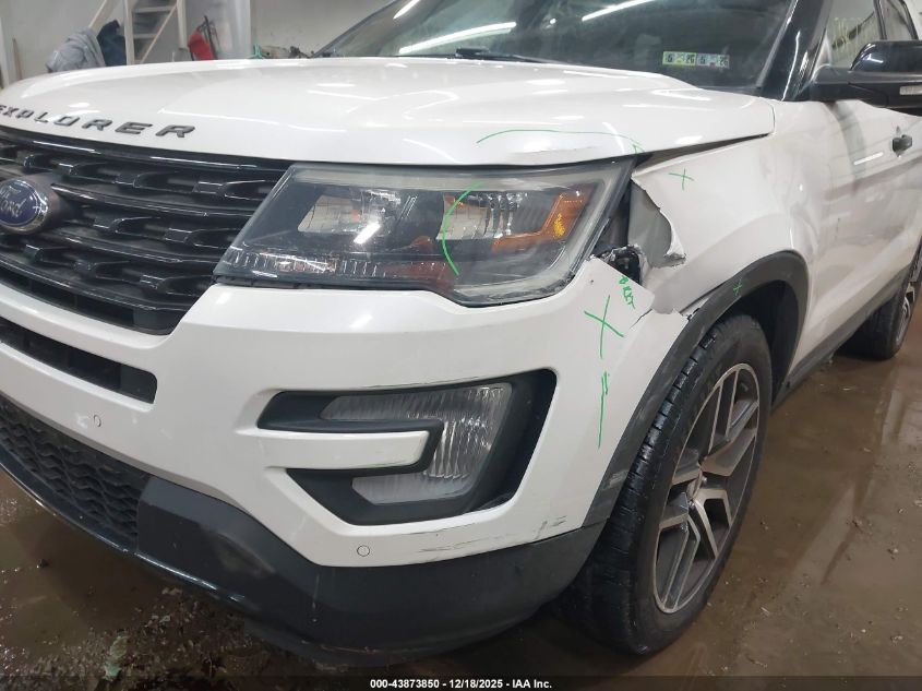 2016 Ford Explorer Sport VIN: 1FM5K8GT3GGB26011 Lot: 43873850