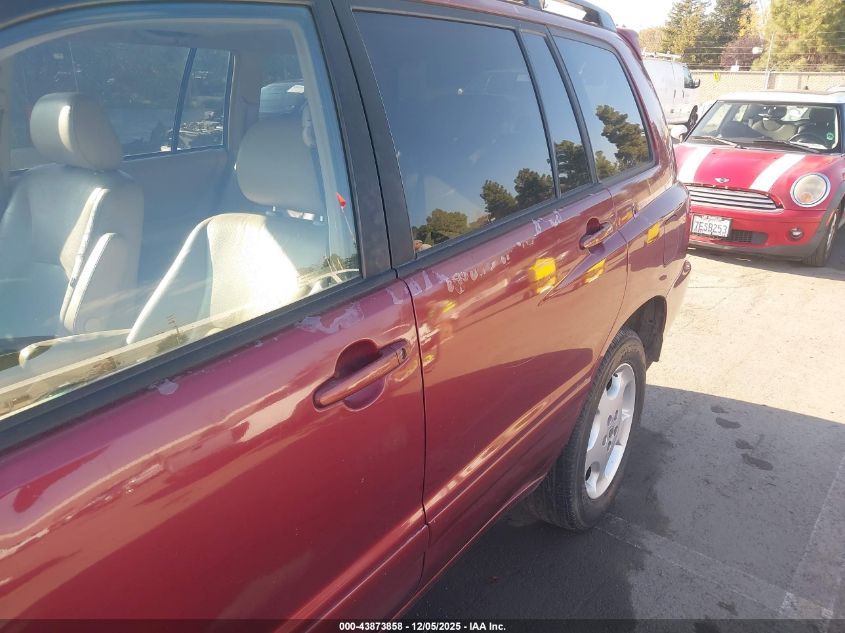 2005 Toyota Highlander Limited V6 VIN: JTEEP21A150075121 Lot: 43873858