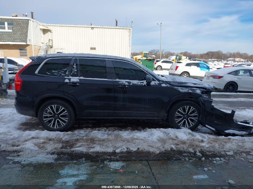 2020 Volvo Xc90 T6 Momentum 7 Passenger VIN: YV4A22PK2L1574953 Lot: 43873868