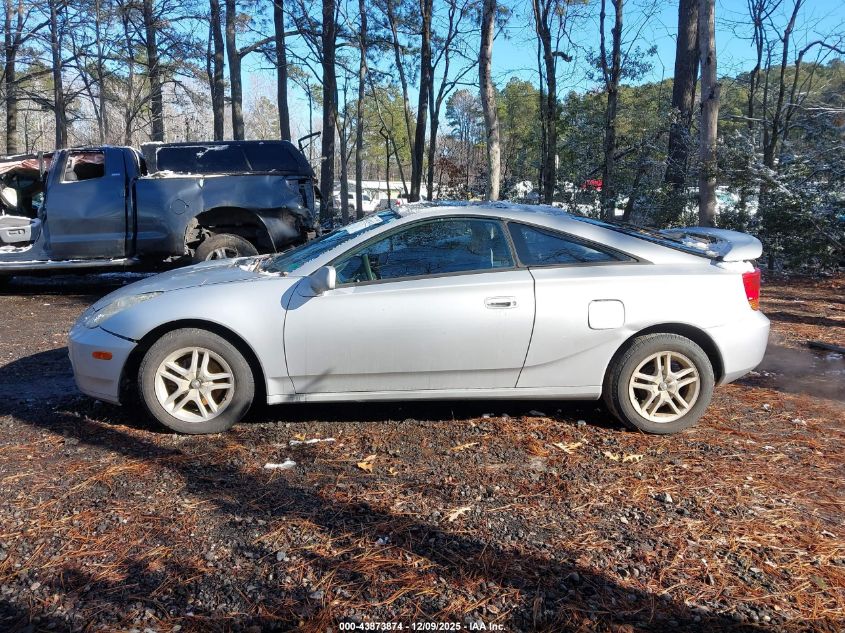 2002 Toyota Celica Gt VIN: JTDDR32T720122406 Lot: 43873874