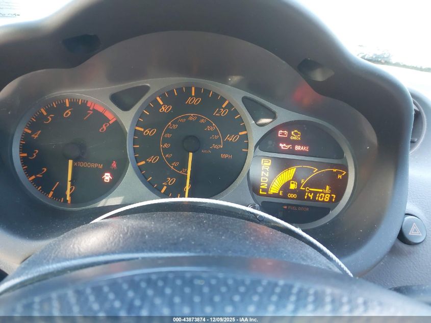 2002 Toyota Celica Gt VIN: JTDDR32T720122406 Lot: 43873874