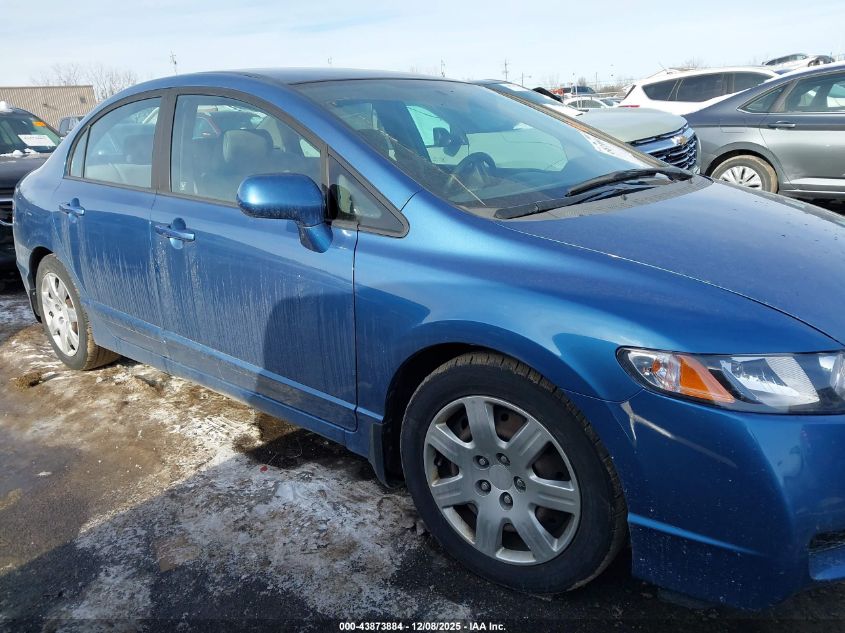 2010 Honda Civic Lx VIN: 19XFA1F58AE086604 Lot: 43873884