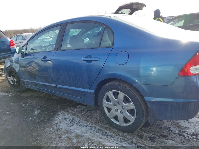 2010 Honda Civic Lx VIN: 19XFA1F58AE086604 Lot: 43873884