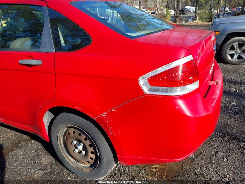 2008 Ford Focus S VIN: 1FAHP34N78W281170 Lot: 43873914