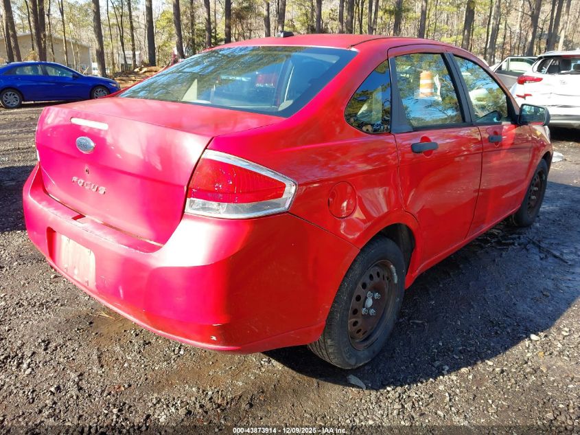 2008 Ford Focus S VIN: 1FAHP34N78W281170 Lot: 43873914