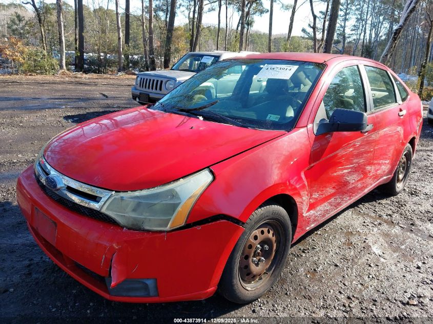 2008 Ford Focus S VIN: 1FAHP34N78W281170 Lot: 43873914