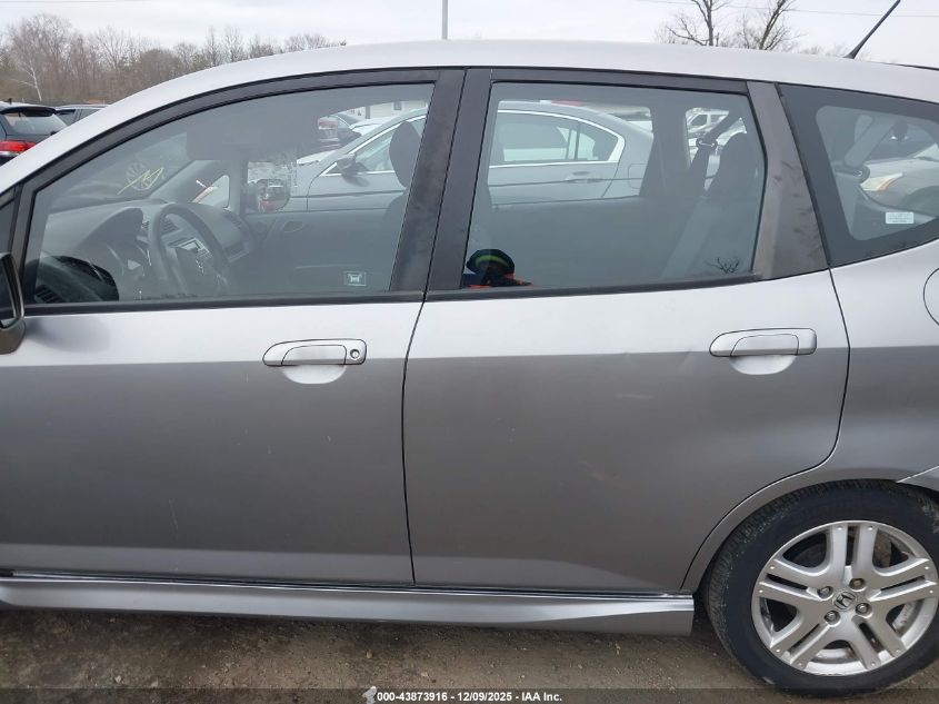 2007 Honda Fit Sport VIN: JHMGD38617S007405 Lot: 43873916