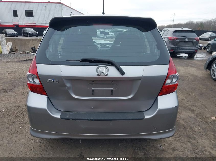 2007 Honda Fit Sport VIN: JHMGD38617S007405 Lot: 43873916
