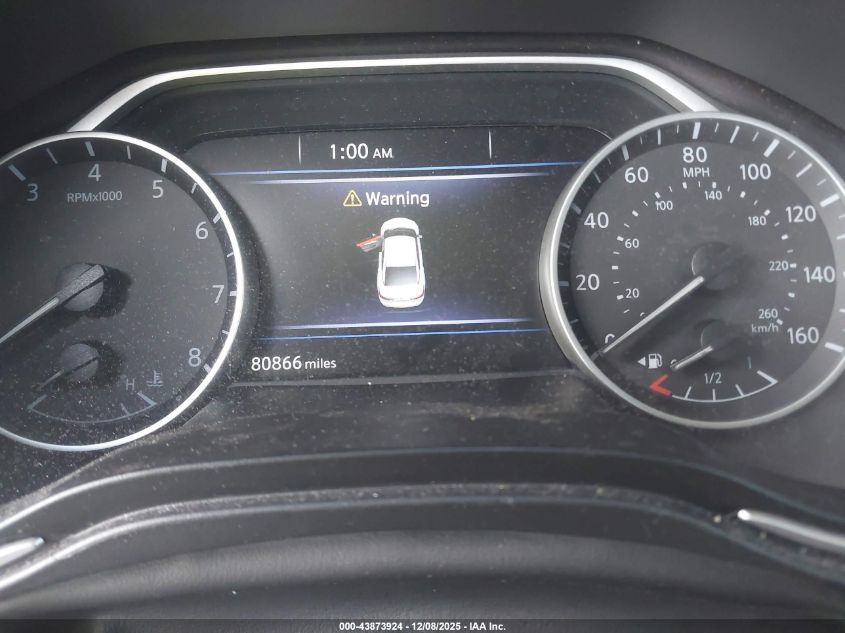 2020 Nissan Maxima Sv Xtronic Cvt VIN: 1N4AA6CV2LC372170 Lot: 43873924