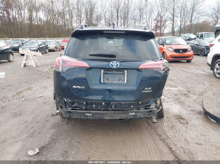 2018 Toyota Rav4 Hybrid Xle VIN: JTMRJREV4JD255841 Lot: 43873931