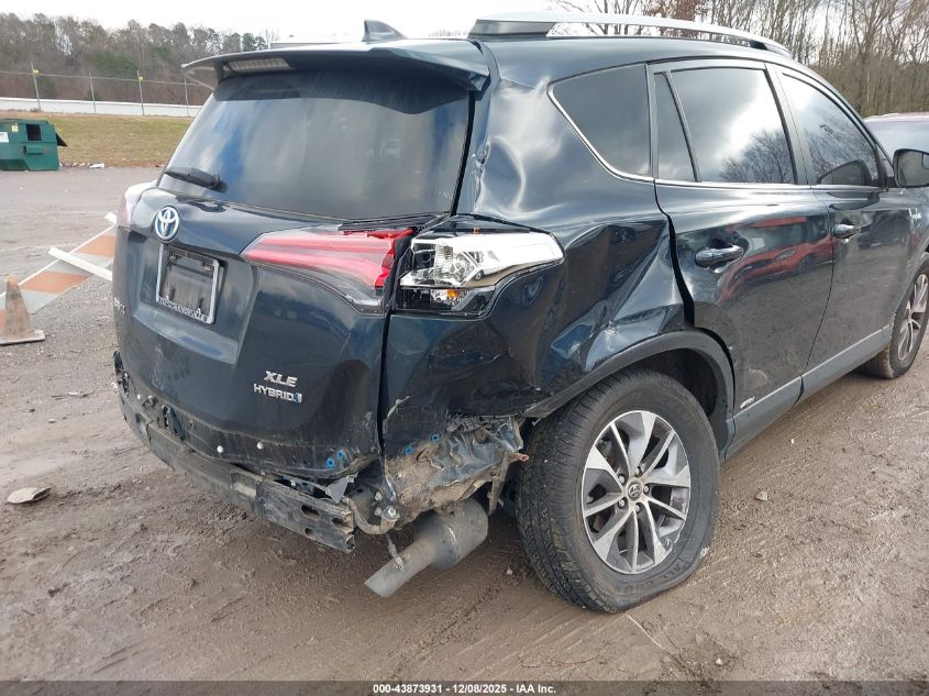 2018 Toyota Rav4 Hybrid Xle VIN: JTMRJREV4JD255841 Lot: 43873931