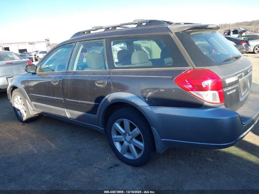 2009 Subaru Outback 2.5I VIN: 4S4BP61C697315188 Lot: 43873959