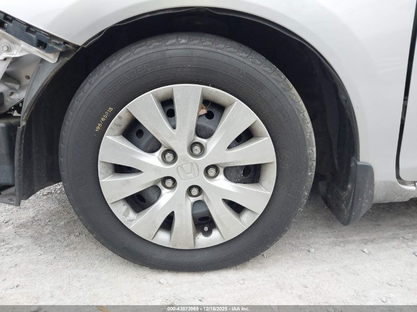 2012 Honda Civic Lx VIN: 2HGFG3B52CH545537 Lot: 43873969