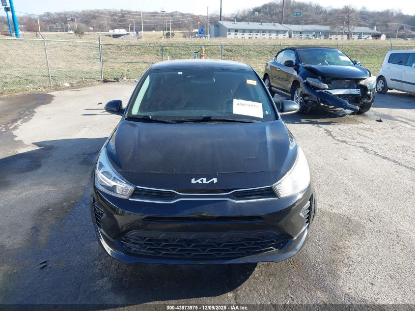 2022 Kia Rio S VIN: 3KPA24ADXNE484619 Lot: 43873975