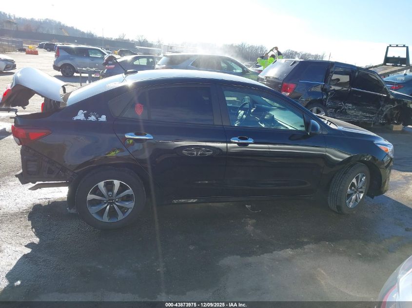 2022 Kia Rio S VIN: 3KPA24ADXNE484619 Lot: 43873975