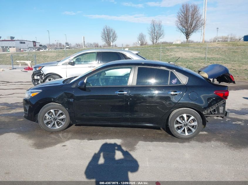 2022 Kia Rio S VIN: 3KPA24ADXNE484619 Lot: 43873975