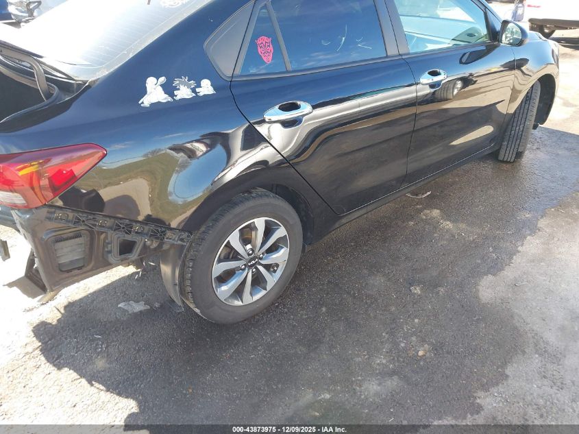 2022 Kia Rio S VIN: 3KPA24ADXNE484619 Lot: 43873975