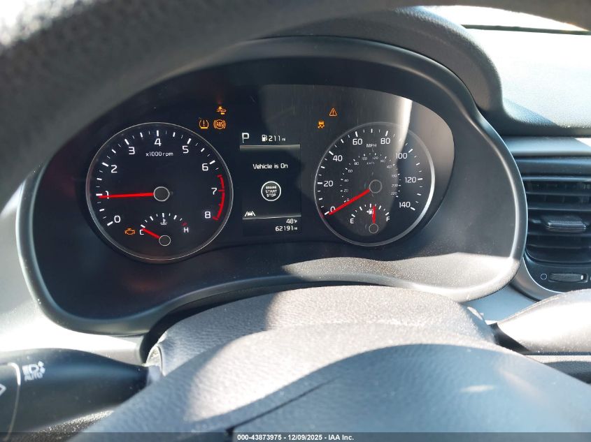 2022 Kia Rio S VIN: 3KPA24ADXNE484619 Lot: 43873975