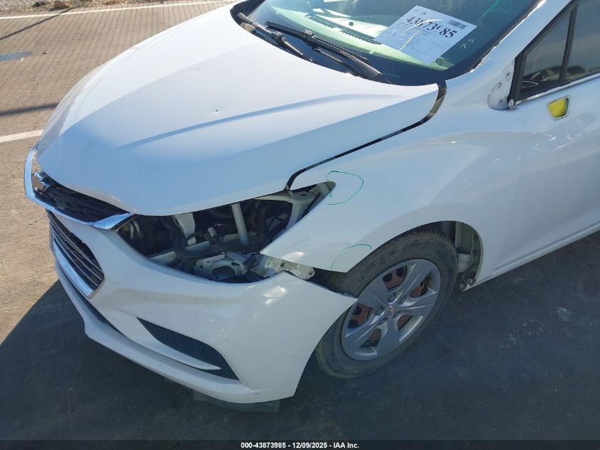 2017 Chevrolet Cruze Ls Auto VIN: 1G1BC5SM1H7163605 Lot: 43873985