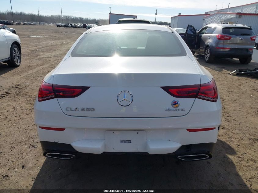 2023 Mercedes-Benz Cla 250 Coupe 4Matic VIN: W1K5J4HB5PN328193 Lot: 43874001