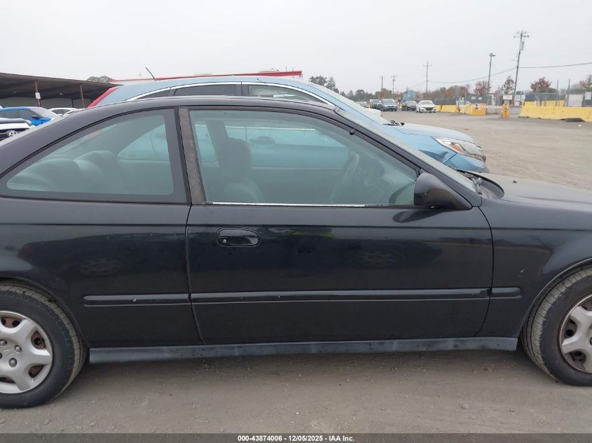 2000 Honda Civic Ex VIN: 1HGEJ8249YL019417 Lot: 43874006