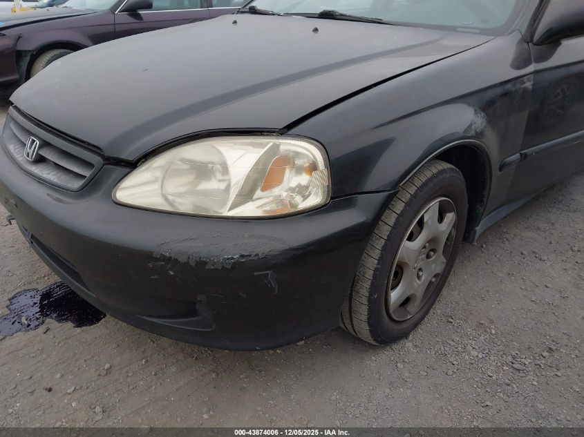 2000 Honda Civic Ex VIN: 1HGEJ8249YL019417 Lot: 43874006