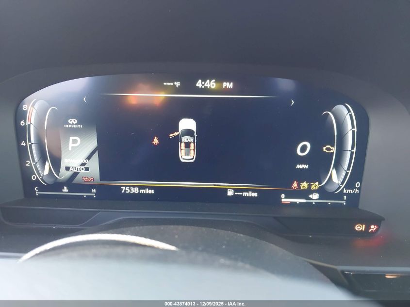 2025 Infiniti Qx60 Autograph Awd VIN: 5N1AL1HU0SC349214 Lot: 43874013
