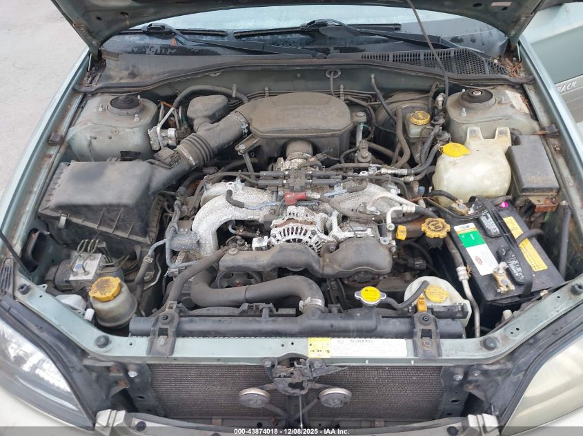 2004 Subaru Outback VIN: 4S3BH675147607169 Lot: 43874018